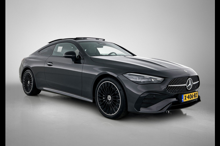 Mercedes-Benz CLE Coupé Hybride 200 AMG Nightpakket | Panoramadak | Burmester® | Head-up | Alarm | Memory | 360° Camera | Dode Hoek Ass | Inclusief 24 maanden Mercedes-Benz Certified garantie voor Europa. garage-sale