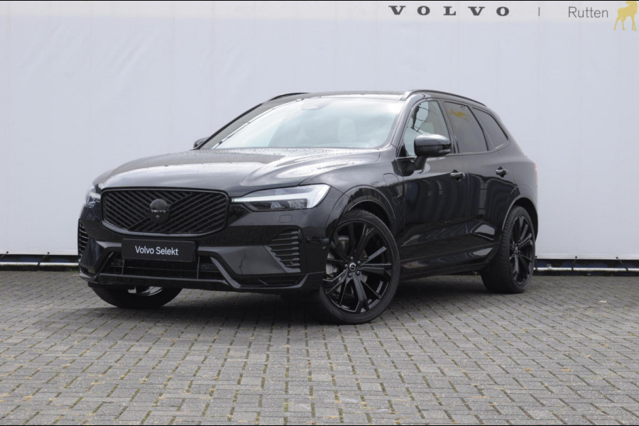 Volvo XC60 T6 350PK Automaat AWD Ultra Black Edition Trekhaak / Luchtvering / Facelift/ Head-up display/ Harman Kardon audio/ BLIS/ Elektrischbedienbare stoelen met geheugen / Panoramadak/ Adaptive cruise control/ Pilot assist/ Apple Carplay/ Android auto/