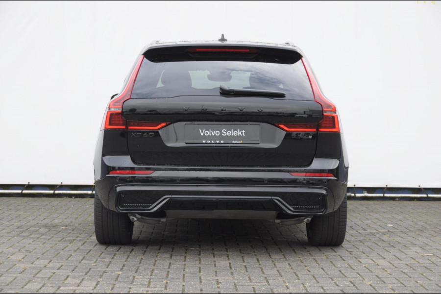 Volvo XC60 T6 350PK Automaat AWD Ultra Black Edition Trekhaak / Luchtvering / Facelift/ Head-up display/ Harman Kardon audio/ BLIS/ Elektrischbedienbare stoelen met geheugen / Panoramadak/ Adaptive cruise control/ Pilot assist/ Apple Carplay/ Android auto/