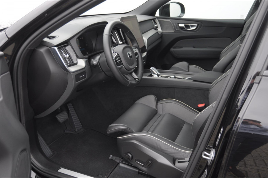 Volvo XC60 T6 350PK Automaat AWD Ultra Black Edition Trekhaak / Luchtvering / Facelift/ Head-up display/ Harman Kardon audio/ BLIS/ Elektrischbedienbare stoelen met geheugen / Panoramadak/ Adaptive cruise control/ Pilot assist/ Apple Carplay/ Android auto/