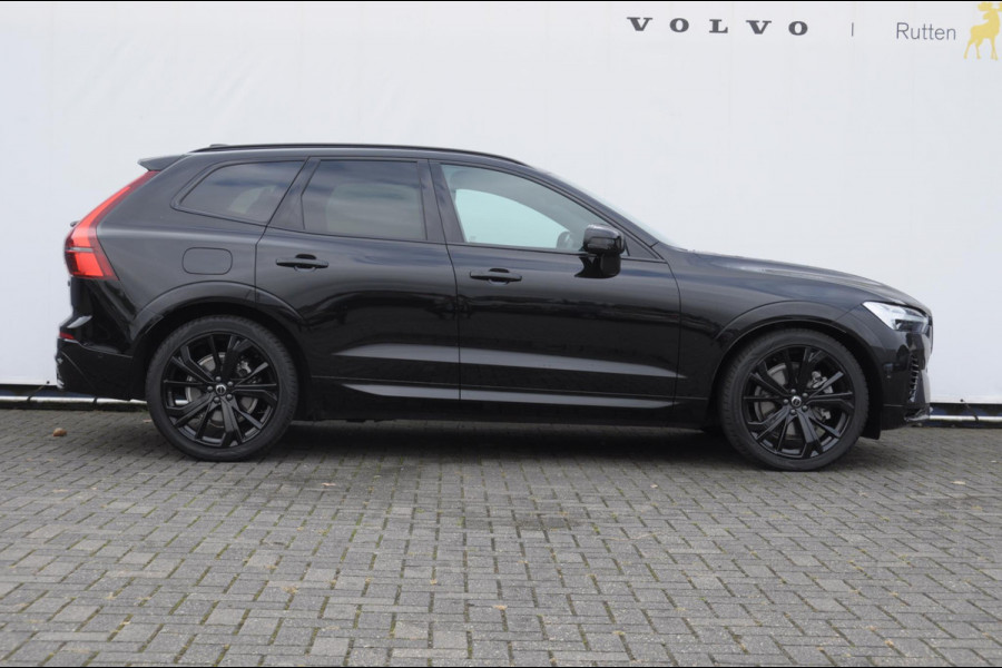 Volvo XC60 T6 350PK Automaat AWD Ultra Black Edition Trekhaak / Luchtvering / Facelift/ Head-up display/ Harman Kardon audio/ BLIS/ Elektrischbedienbare stoelen met geheugen / Panoramadak/ Adaptive cruise control/ Pilot assist/ Apple Carplay/ Android auto/