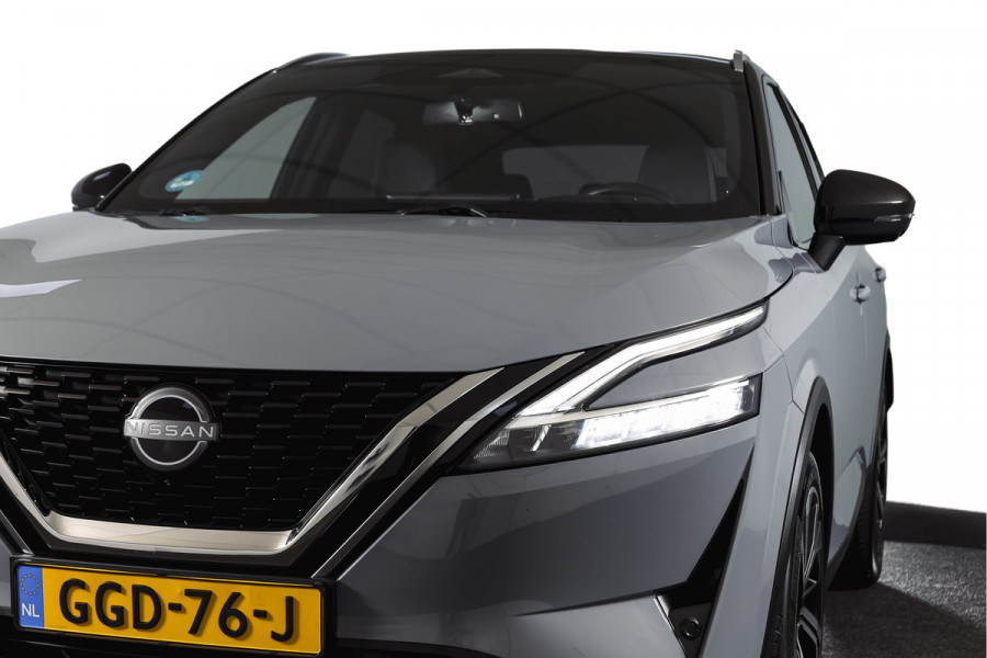 Nissan QASHQAI 1.3 MHEV Xtronic 158 PK Tekna Plus | Trekhaak | Panodak | Dig.Cockpit | Adapt.Cruise | Bose | Stoelverw. | 360 camera | NAV+App.Connect | Auto.Airco | LM 20" |