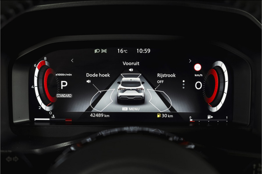 Nissan QASHQAI 1.3 MHEV Xtronic 158 PK Tekna Plus | Trekhaak | Panodak | Dig.Cockpit | Adapt.Cruise | Bose | Stoelverw. | 360 camera | NAV+App.Connect | Auto.Airco | LM 20" |