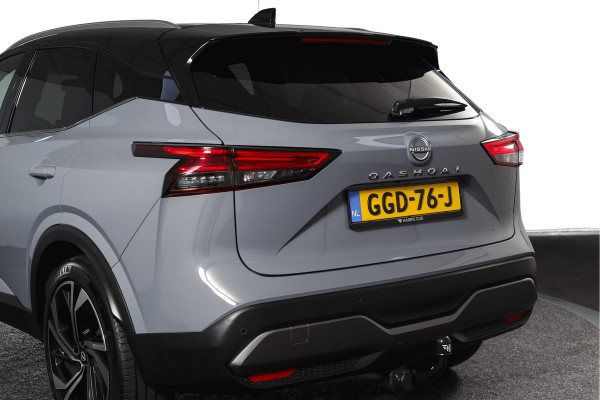 Nissan QASHQAI 1.3 MHEV Xtronic 158 PK Tekna Plus | Trekhaak | Panodak | Dig.Cockpit | Adapt.Cruise | Bose | Stoelverw. | 360 camera | NAV+App.Connect | Auto.Airco | LM 20" |
