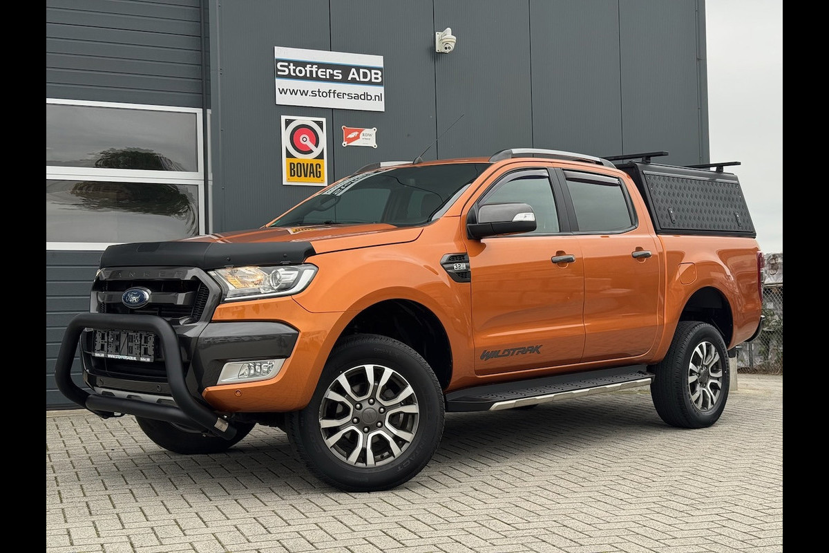 Ford Ranger 3.2 TDCi 200pk Wildtrak Double Cab Aut | AluCab | Camera | Trekhaak 3500KG | Navi | 5-Cilinder | 2-Zits BPM VRIJ
