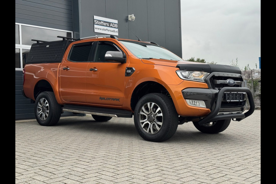 Ford Ranger 3.2 TDCi 200pk Wildtrak Double Cab Aut | AluCab | Camera | Trekhaak 3500KG | Navi | 5-Cilinder | 2-Zits BPM VRIJ
