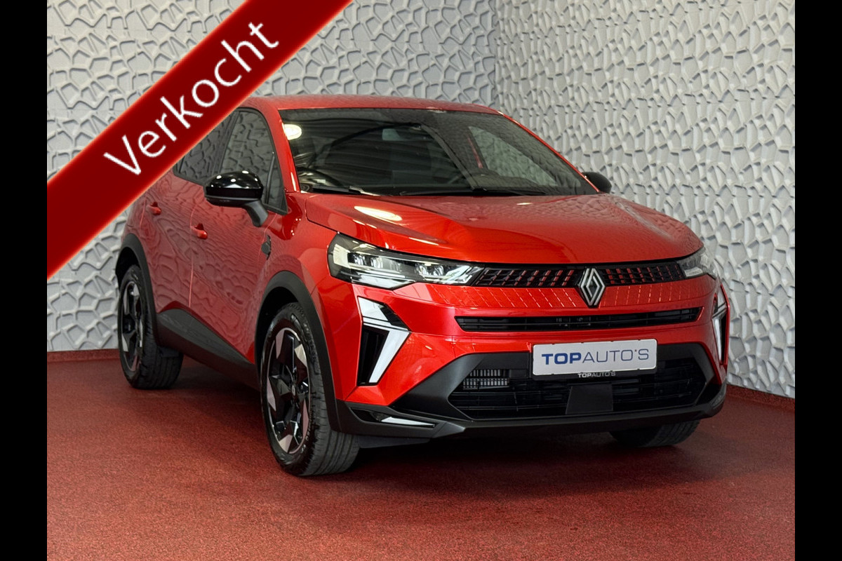 Renault Captur 1.3 160 PK STOEL/STUUR .VERW TECHNO 4 CIL CAMERA 18''LMV PURE VISION LED 10'' R-LINK NAVI 2025 EDC-automaat (Efficiënt Dual Clutch) 7 Versnellingen 1200KG Trekgewicht