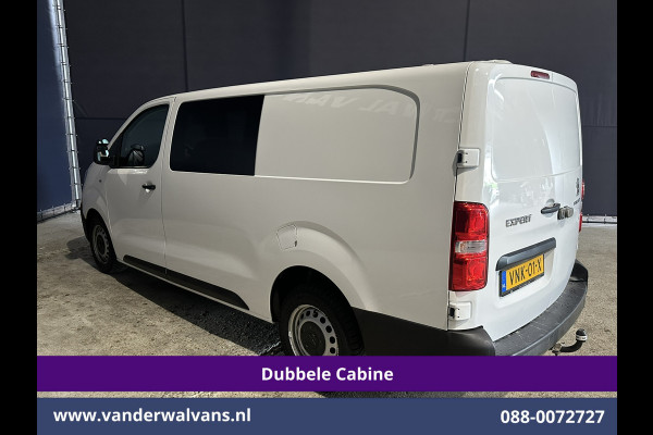Peugeot Expert 2.0 BlueHDI 123pk L3H1 Dubbele Cabine Euro6 Airco | 5-Zits | Camera | Navigatie | Apple Carplay Android Auto, Cruisecontrol, 2500kg Trekhaak, Parkeersensoren