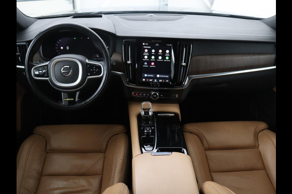 Volvo V90 2.0 T8 AWD Inscription Exclusive | SOH 81,9% | Panoramadak | Memory | Leder | Adaptive cruise | Stuur/stoel verwarming | Harman/Kardon | Head-up | 360 camera | Park assist | Carplay