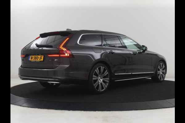 Volvo V90 2.0 T8 AWD Inscription Exclusive | SOH 81,9% | Panoramadak | Memory | Leder | Adaptive cruise | Stuur/stoel verwarming | Harman/Kardon | Head-up | 360 camera | Park assist | Carplay