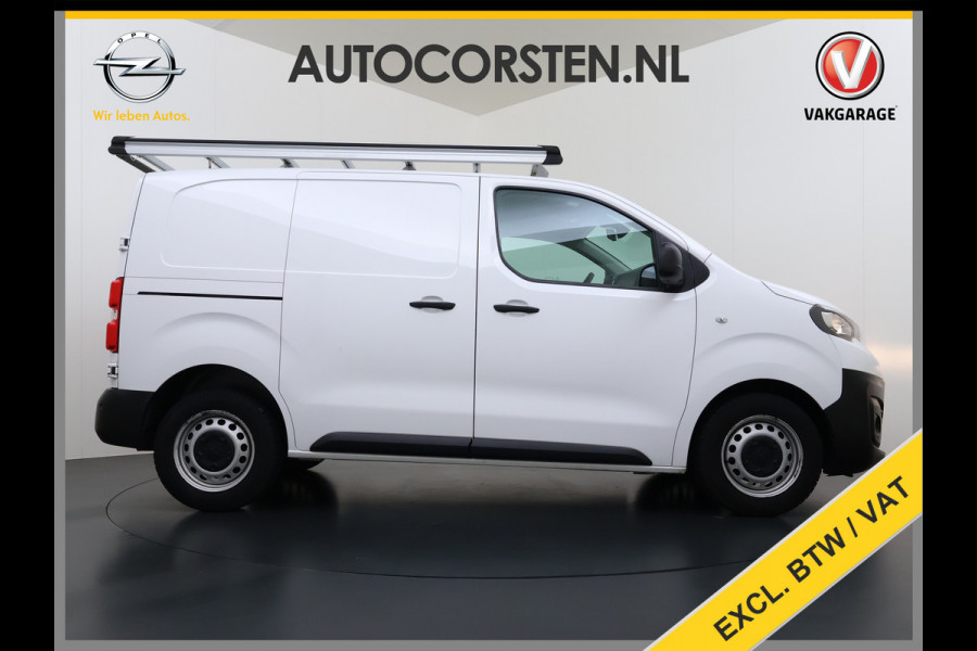 Peugeot Expert 2.0HDI 123PK 3-Persoons Euro 6 Imperiaal 2X Schuifdeur Trekhaak 360°Camera BlindSpot Assistent Apple Carplay Android Auto Cruise Betonplex Vloer Wandbetimmering Regen-Lichtsensor 2.500KG Trekgewicht 1e Eigenaar Origineel Nederlands