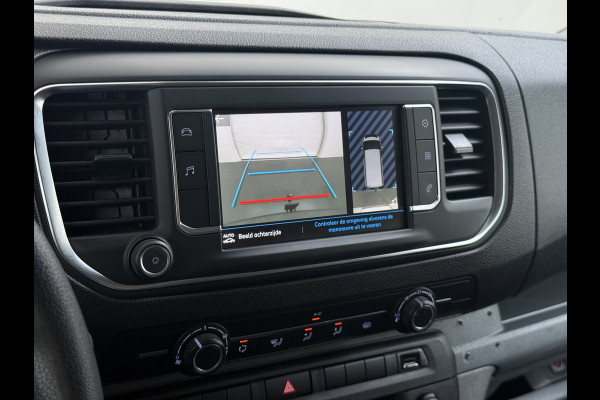 Peugeot Expert 2.0HDI 123PK 3-Persoons Euro 6 Imperiaal 2X Schuifdeur Trekhaak 360°Camera BlindSpot Assistent Apple Carplay Android Auto Cruise Betonplex Vloer Wandbetimmering Regen-Lichtsensor 2.500KG Trekgewicht 1e Eigenaar Origineel Nederlands