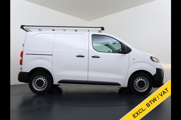 Peugeot Expert 2.0HDI 123PK 3-Persoons Euro 6 Imperiaal 2X Schuifdeur Trekhaak 360°Camera BlindSpot Assistent Apple Carplay Android Auto Cruise Betonplex Vloer Wandbetimmering Regen-Lichtsensor 2.500KG Trekgewicht 1e Eigenaar Origineel Nederlands