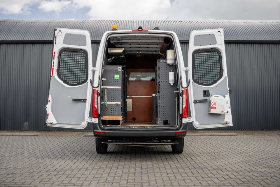 Mercedes-Benz Sprinter 314CDI L2H2 | Automaat | 1e Eigenaar | Volledig ingericht | 360° Camera | Carplay | Cruise | PDC | Airco