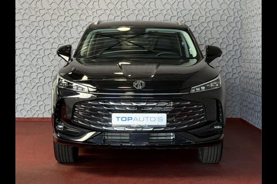 MG MG HS PHEV 1.5 TGDI LUXURY PHEV PLUG-IN HYBRIDE | LEER | 272PK NIEUWE AUTO | >1.000 KM TOTAAL BEREIK | 360° CAMERA | ELEKTRISCHE ACHTERKLEP
