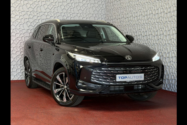 MG MG HS PHEV 1.5 TGDI LUXURY PHEV PLUG-IN HYBRIDE | LEER | 272PK NIEUWE AUTO | >1.000 KM TOTAAL BEREIK | 360° CAMERA | ELEKTRISCHE ACHTERKLEP