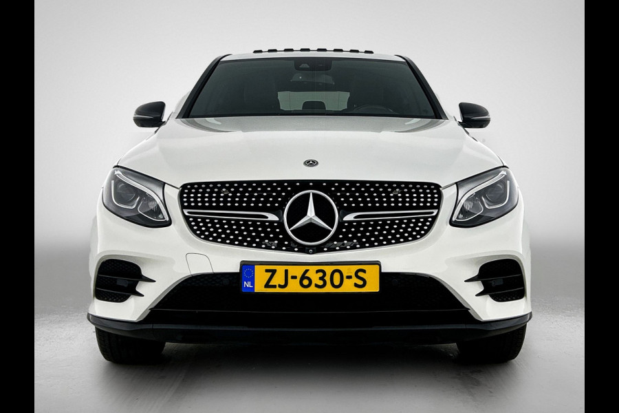 Mercedes-Benz GLC-Coupé 300 4-MATIC AMG | Night pakket | Schuifdak | Treeplanken | Burmester Sound | 360gr Camera | Lederen bekleding | ALL SEASONS banden Inclusief 12 Maanden Garantie.