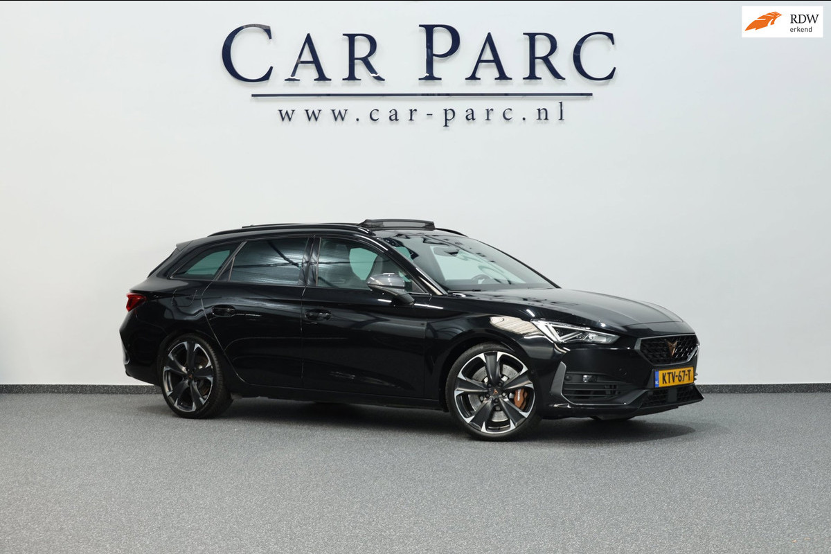 CUPRA CUPRA LEON SP 2.0 TSI VZ 4Drive 310+PK LED/BREMBO/VIRTUAL/SFEER/PANO/LEER+S.VERWARMING/19"/PDC/ACC/ECC/12 MDN GARANTIE!