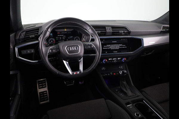 Audi Q3 Sportback 45 TFSI e S Edition 245pk | Navigatie | Elektrisch verstelbare voorstoelen | Sonos Audio | Adaptieve cruise controle | Stoelverwarming | S-line interieur