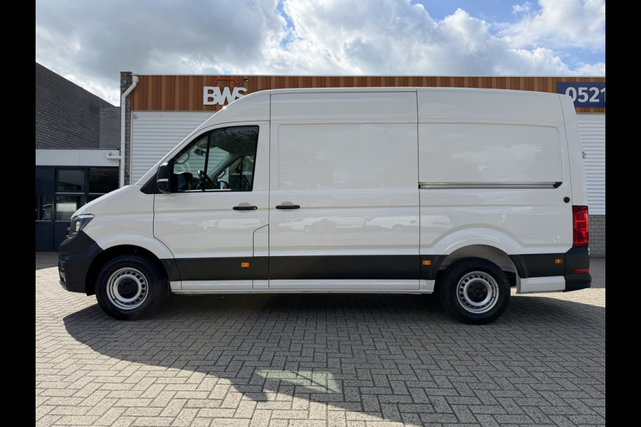 Volkswagen Crafter 35 2.0 TDI 177pk L3H3 ( L2H2 ) Comfortline / vaste prijs rijklaar € 23.950 ex btw / euro 6 / lease vanaf € 391 / dubbele schuifdeur / ramen rondom / airco / cruise / navi / camera !