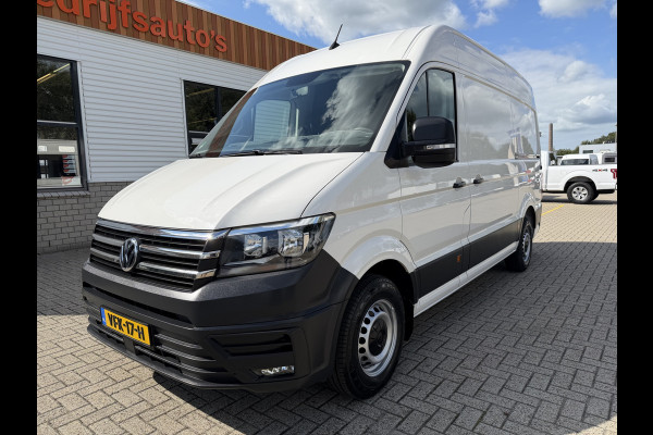 Volkswagen Crafter 35 2.0 TDI 177pk L3H3 ( L2H2 ) Comfortline / vaste prijs rijklaar € 23.950 ex btw / euro 6 / lease vanaf € 391 / dubbele schuifdeur / ramen rondom / airco / cruise / navi / camera !