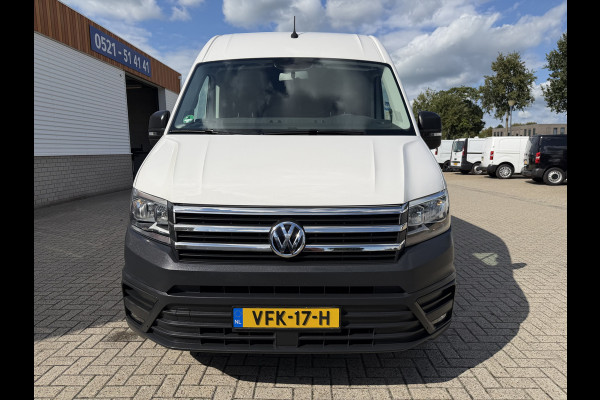 Volkswagen Crafter 35 2.0 TDI 177pk L3H3 ( L2H2 ) Comfortline / vaste prijs rijklaar € 23.950 ex btw / euro 6 / lease vanaf € 391 / dubbele schuifdeur / ramen rondom / airco / cruise / navi / camera !