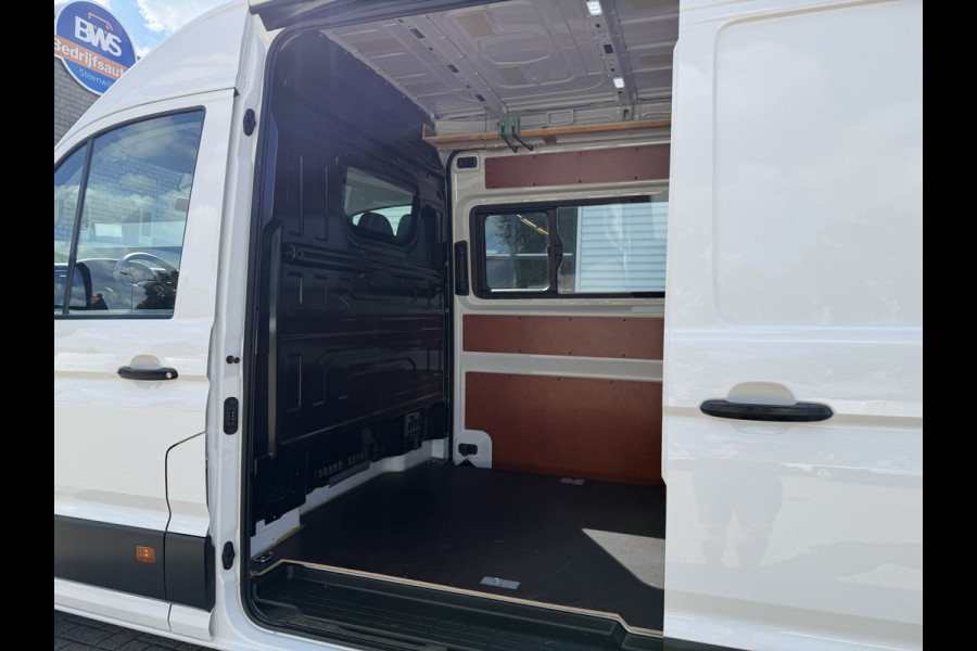Volkswagen Crafter 35 2.0 TDI 177pk L3H3 ( L2H2 ) Comfortline / vaste prijs rijklaar € 23.950 ex btw / euro 6 / lease vanaf € 391 / dubbele schuifdeur / ramen rondom / airco / cruise / navi / camera !