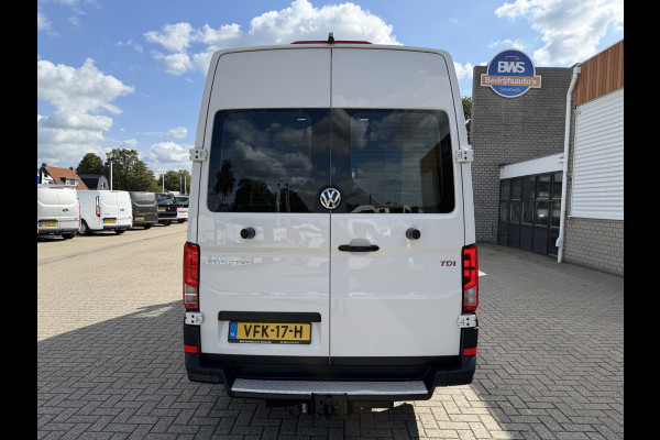 Volkswagen Crafter 35 2.0 TDI 177pk L3H3 ( L2H2 ) Comfortline / vaste prijs rijklaar € 23.950 ex btw / euro 6 / lease vanaf € 391 / dubbele schuifdeur / ramen rondom / airco / cruise / navi / camera !