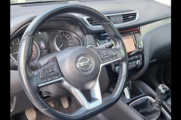 Nissan QASHQAI 1.2 Tekna + | Pano | Trekhaak | NAP | Leder | 360Cam | Navi | Climate | LED | Onderhoudshistorie |