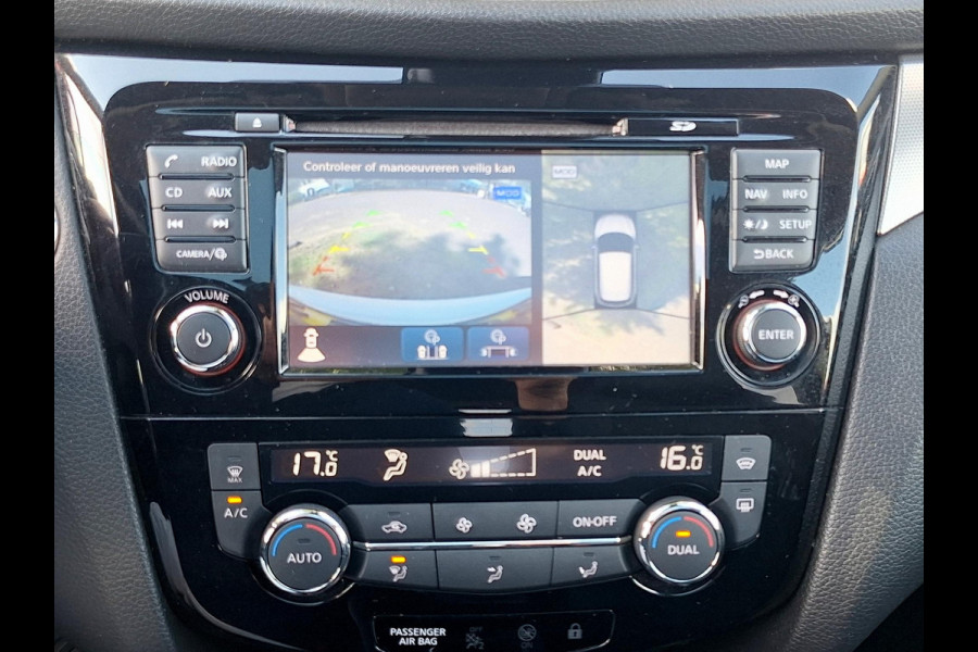 Nissan QASHQAI 1.2 Tekna + | Pano | Trekhaak | NAP | Leder | 360Cam | Navi | Climate | LED | Onderhoudshistorie |