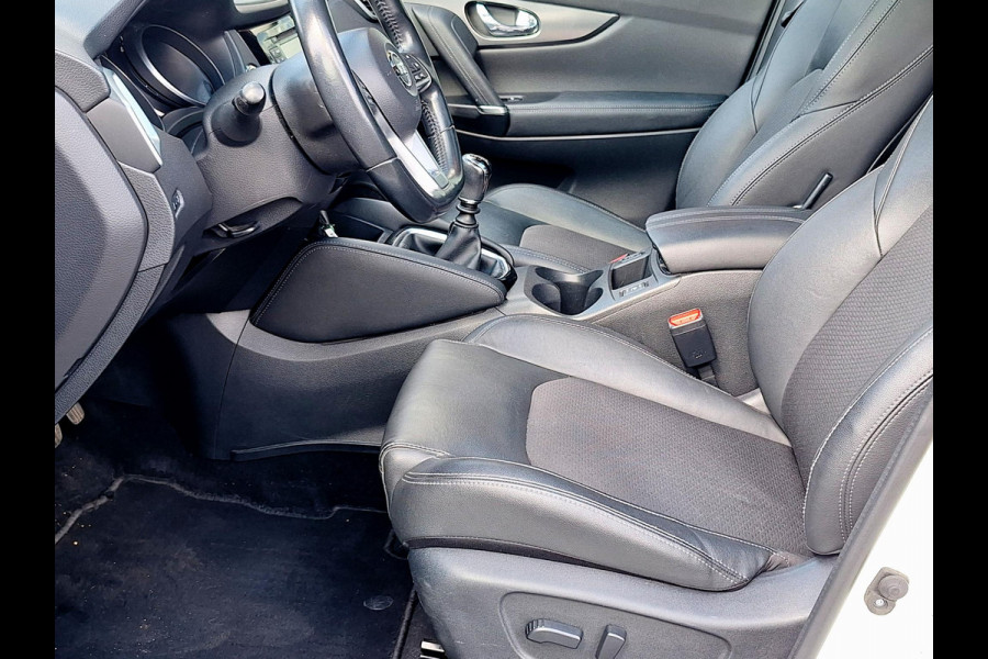 Nissan QASHQAI 1.2 Tekna + | Pano | Trekhaak | NAP | Leder | 360Cam | Navi | Climate | LED | Onderhoudshistorie |