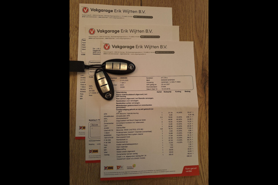 Nissan QASHQAI 1.2 Tekna + | Pano | Trekhaak | NAP | Leder | 360Cam | Navi | Climate | LED | Onderhoudshistorie |