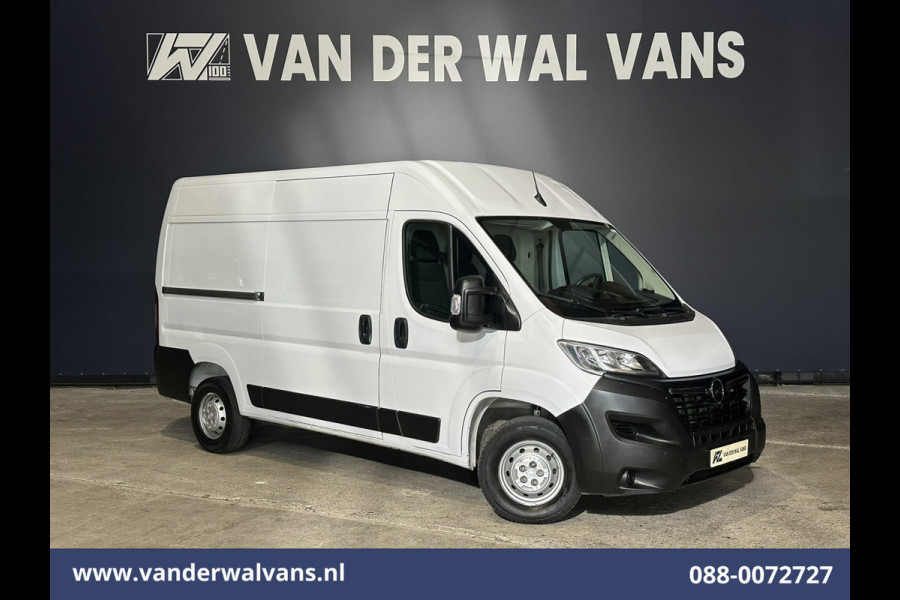 Opel Movano 2.2D 120pk L2H2 inrichting Euro6 Airco | Camera | Navigatie | Cruisecontrol Parkeersensoren, Bijrijdersbank