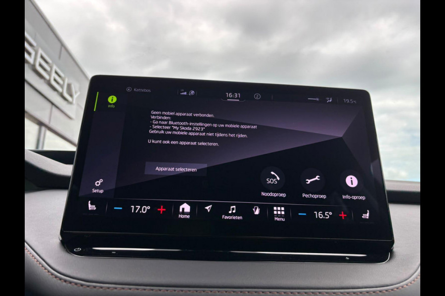 Škoda ENYAQ iV Business Edition 80 Design Selection Suite 204PK | SOH 94% | Wegklapbare Trekhaak | Warmtepomp | Navigatie | 360-Graden Camera | 20" LMV | Elektr. Klep