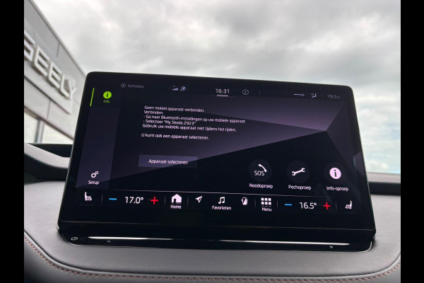 Škoda ENYAQ iV Business Edition 80 Design Selection Suite 204PK | SOH 94% | Wegklapbare Trekhaak | Warmtepomp | Navigatie | 360-Graden Camera | 20" LMV | Elektr. Klep