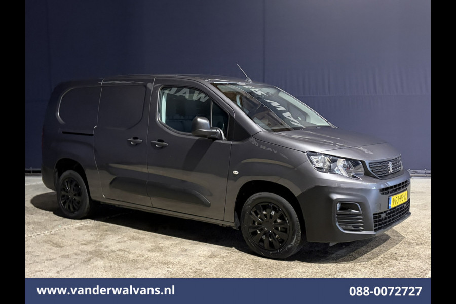 Peugeot Partner 1.5 BlueHDI 102pk L2H1 Euro6 Airco | 3-Zits | Apple Carplay | Camera | Cruisecontrol | Trekhaak Android Auto, Parkeersensoren, Bijrijdersbank