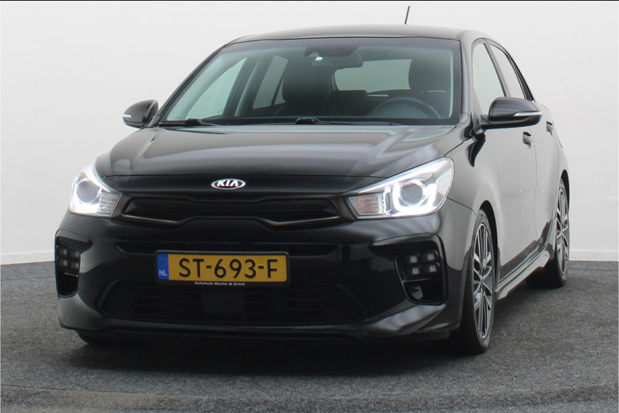 Kia Rio 1.0 TGDI GT-Line Camera, Apple CarPlay, KeyLess, Leder/Stof, Navi, PDC, 17"