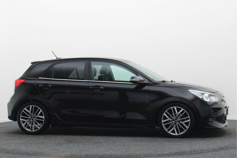 Kia Rio 1.0 TGDI GT-Line Camera, Apple CarPlay, KeyLess, Leder/Stof, Navi, PDC, 17"