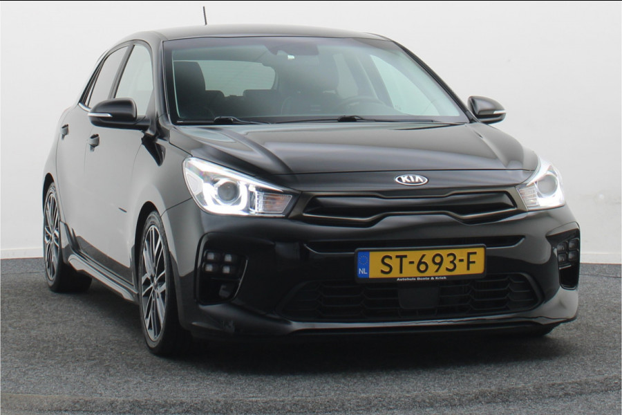 Kia Rio 1.0 TGDI GT-Line Camera, Apple CarPlay, KeyLess, Leder/Stof, Navi, PDC, 17"