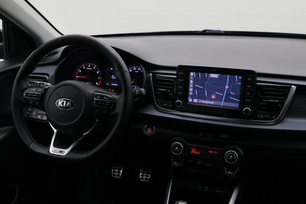 Kia Rio 1.0 TGDI GT-Line Camera, Apple CarPlay, KeyLess, Leder/Stof, Navi, PDC, 17"