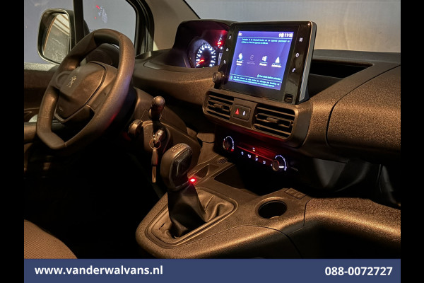 Peugeot Partner 1.5 BlueHDI 102pk L2H1 Euro6 Airco | 3-Zits | Apple Carplay | Camera | Cruisecontrol | Trekhaak Android Auto, Parkeersensoren, Bijrijdersbank