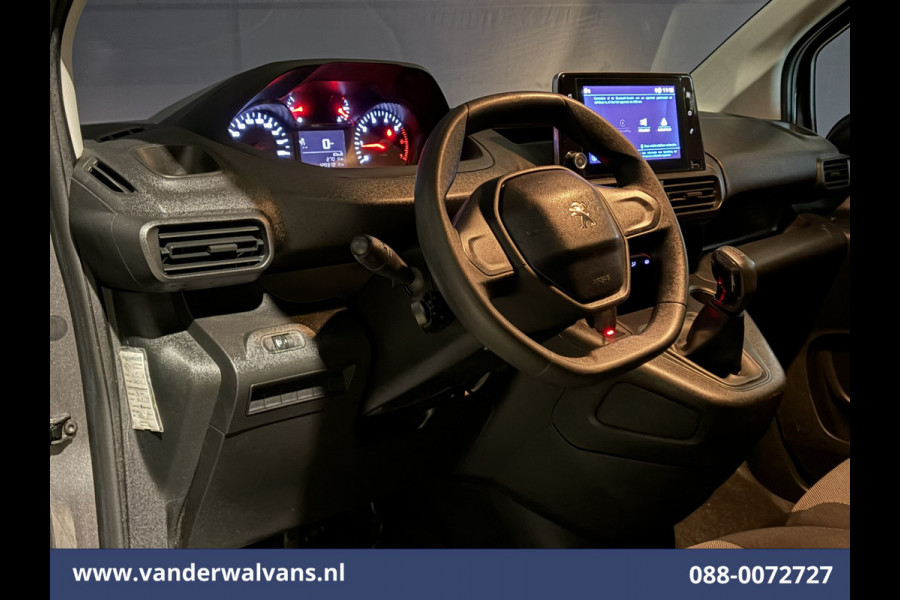 Peugeot Partner 1.5 BlueHDI 102pk L2H1 Euro6 Airco | 3-Zits | Apple Carplay | Camera | Cruisecontrol | Trekhaak Android Auto, Parkeersensoren, Bijrijdersbank