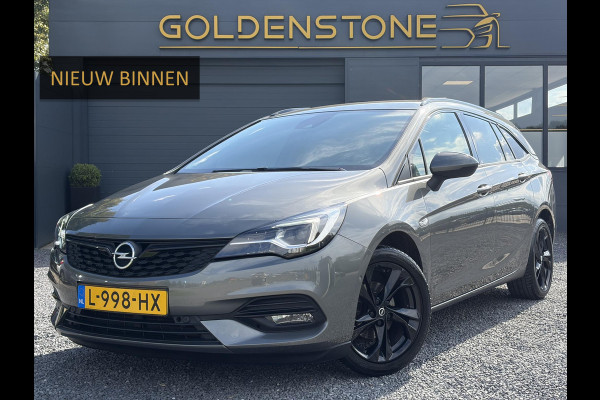 Opel Astra Sports Tourer 1.2 Ultimate ✓146pk✓Carplay✓Camera✓Stoelverw✓Stuurverw✓Keyless✓Pdc V+A✓Alcantara-Leder✓Clima✓Cruise✓6 Bak✓Rijstrooksensor✓Dodehoeksensor✓17''Lm velgen✓N.A.P✓Apk tot 11-2028
