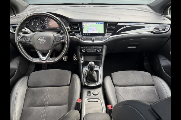 Opel Astra Sports Tourer 1.2 Ultimate ✓146pk✓Carplay✓Camera✓Stoelverw✓Stuurverw✓Keyless✓Pdc V+A✓Alcantara-Leder✓Clima✓Cruise✓6 Bak✓Rijstrooksensor✓Dodehoeksensor✓17''Lm velgen✓N.A.P✓Apk tot 11-2028