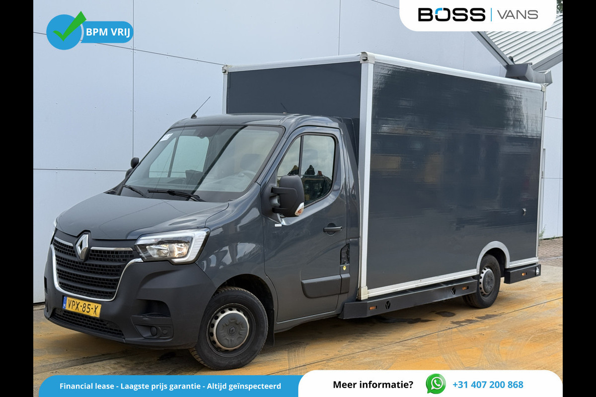 Renault Master Plancher T35 2.3 DCI 150PK Lowliner Bakwagen Airco Cruise Control Camera Foodtruck Meubelbak Paardenwagen