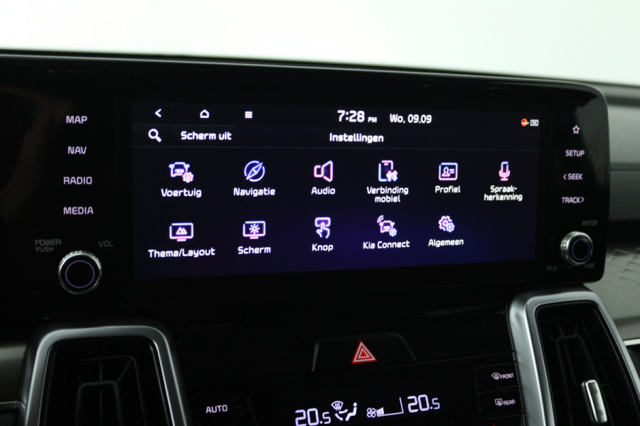 Kia Sorento 1.6 T-GDI Hybrid 2WD DynamicLine 7p (TREKHAAK, CAMERA, STOEL/STUUR VERWARMING, ELEKTR STOELEN)
