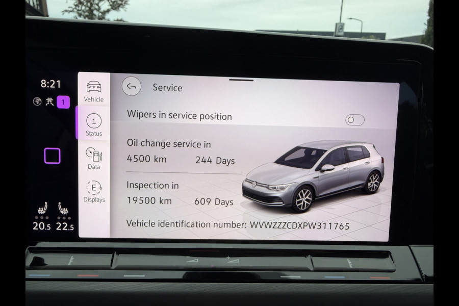 Volkswagen Golf 1.4 eHybrid Style / 204 PK / Camera / Comfort-Winter-Multimedia PAKKET / NAVI / 1e Eigenaar / NED-Golf
