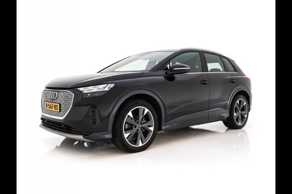 Audi Q4 e-tron 35 Advanced edition 55 kWh {SoH-88%} (INCL-BTW) Aut. *NAVI-FULLMAP | MATRIX-LED | KEYLESS | AUDI-SOUND |  DIGI-COCKPIT | DAB | CARPLAY | HEATED-SPORTSEATS | CRUISE | 19''ALU*