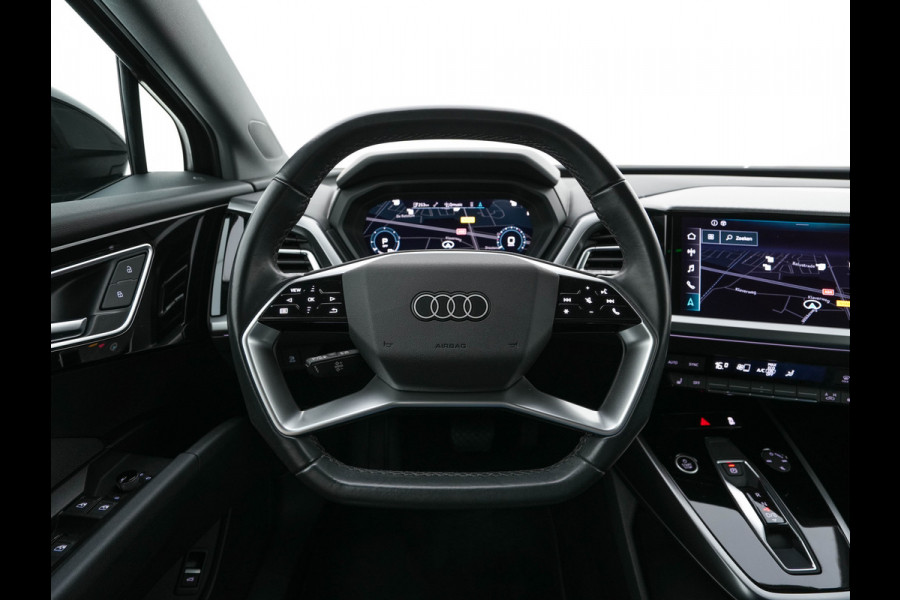 Audi Q4 e-tron 35 Advanced edition 55 kWh {SoH-88%} (INCL-BTW) Aut. *NAVI-FULLMAP | MATRIX-LED | KEYLESS | AUDI-SOUND |  DIGI-COCKPIT | DAB | CARPLAY | HEATED-SPORTSEATS | CRUISE | 19''ALU*