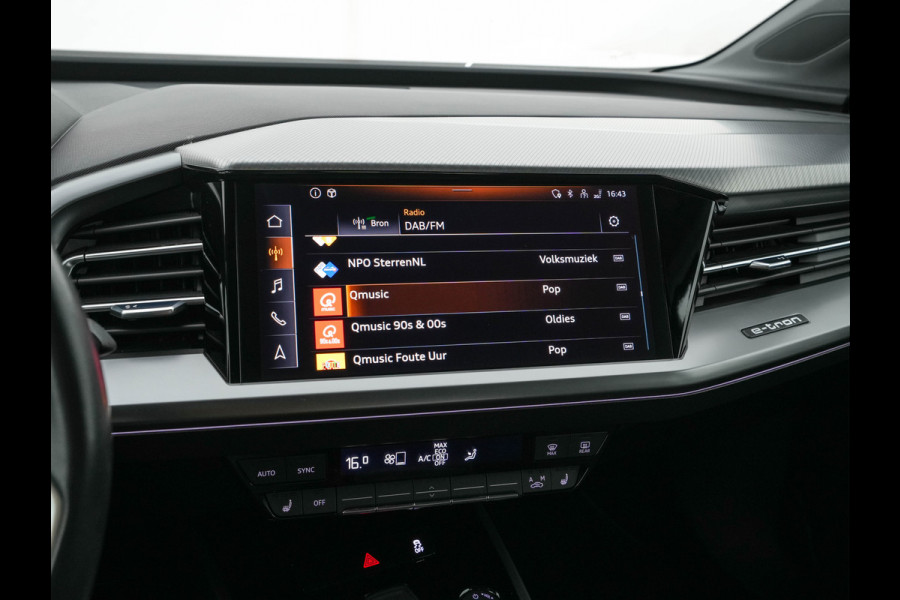 Audi Q4 e-tron 35 Advanced edition 55 kWh {SoH-88%} (INCL-BTW) Aut. *NAVI-FULLMAP | MATRIX-LED | KEYLESS | AUDI-SOUND |  DIGI-COCKPIT | DAB | CARPLAY | HEATED-SPORTSEATS | CRUISE | 19''ALU*